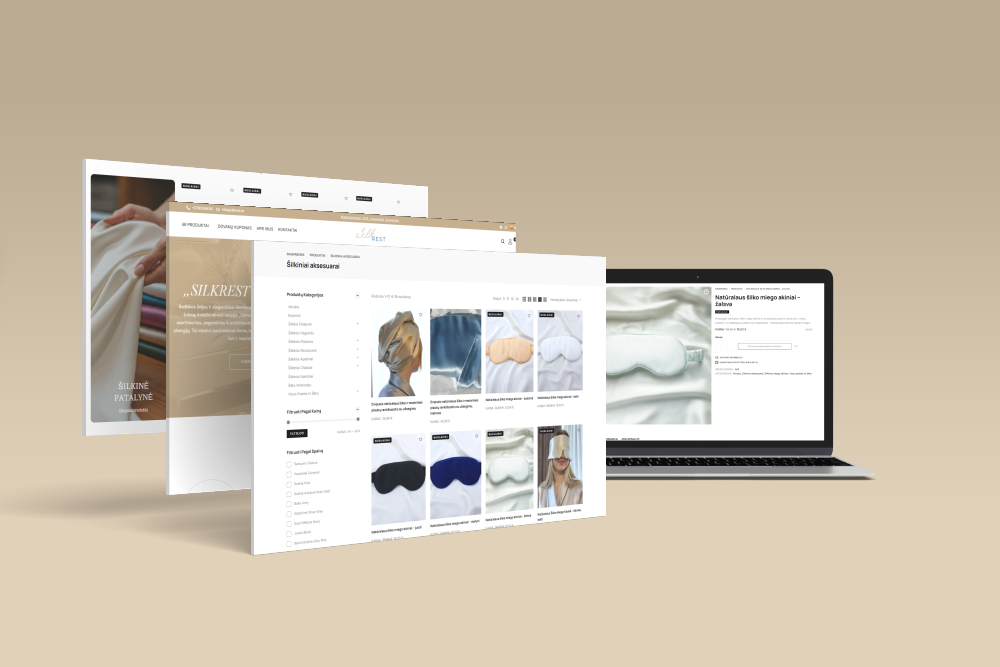 Silkrest.eu elektroninė parduotuvė