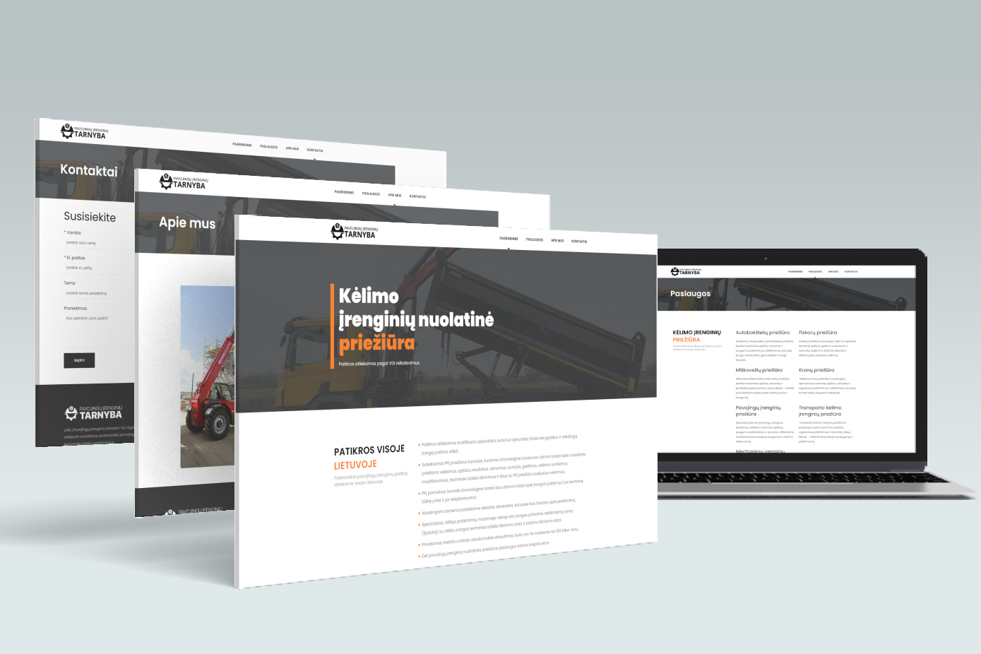 Kėlimo įrenginių nuolatinė priežiūra