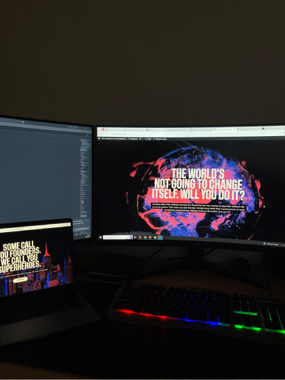 Klientui kuriama interneto svetainė
