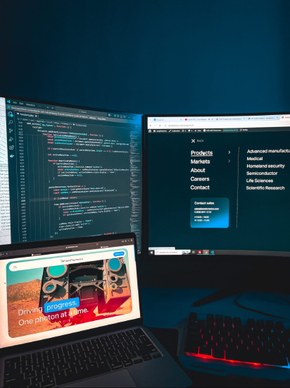 Programuojama individuali kliento svetainė iš FIGMA dizaino