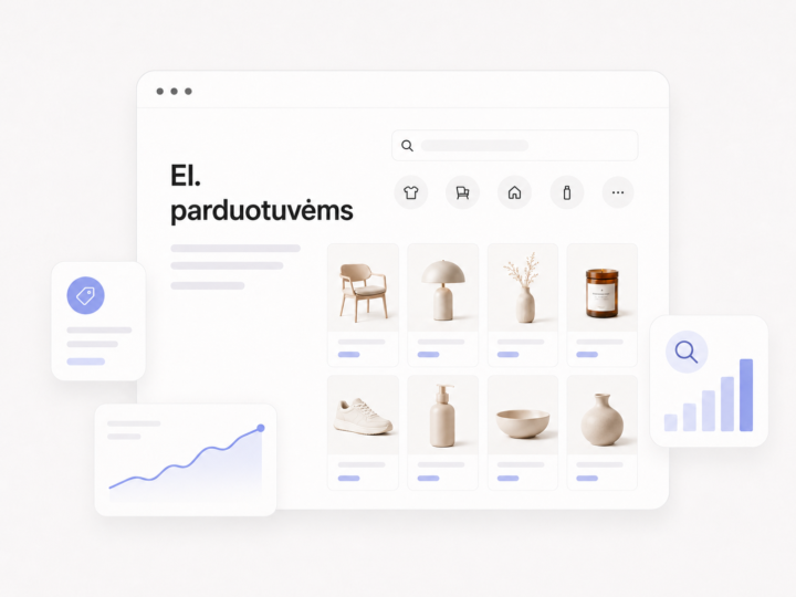 SEO paslaugos el. parduotuvėms ir prekių kategorijoms