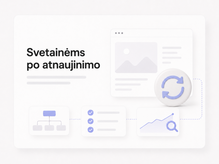 SEO optimizavimas svetainei po atnaujinimo arba migracijos