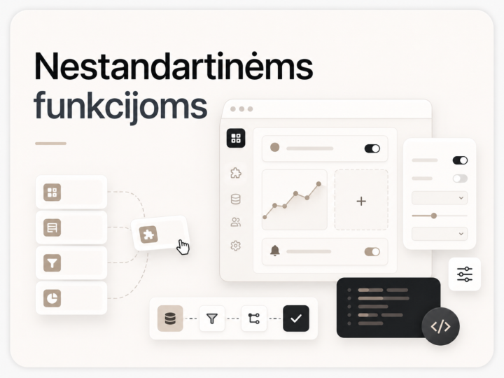 Individualus svetainės funkcionalumo programavimas