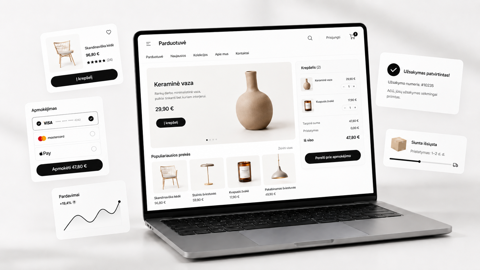 Geresni pardavimai pagerinus kompiuterių UI/UX